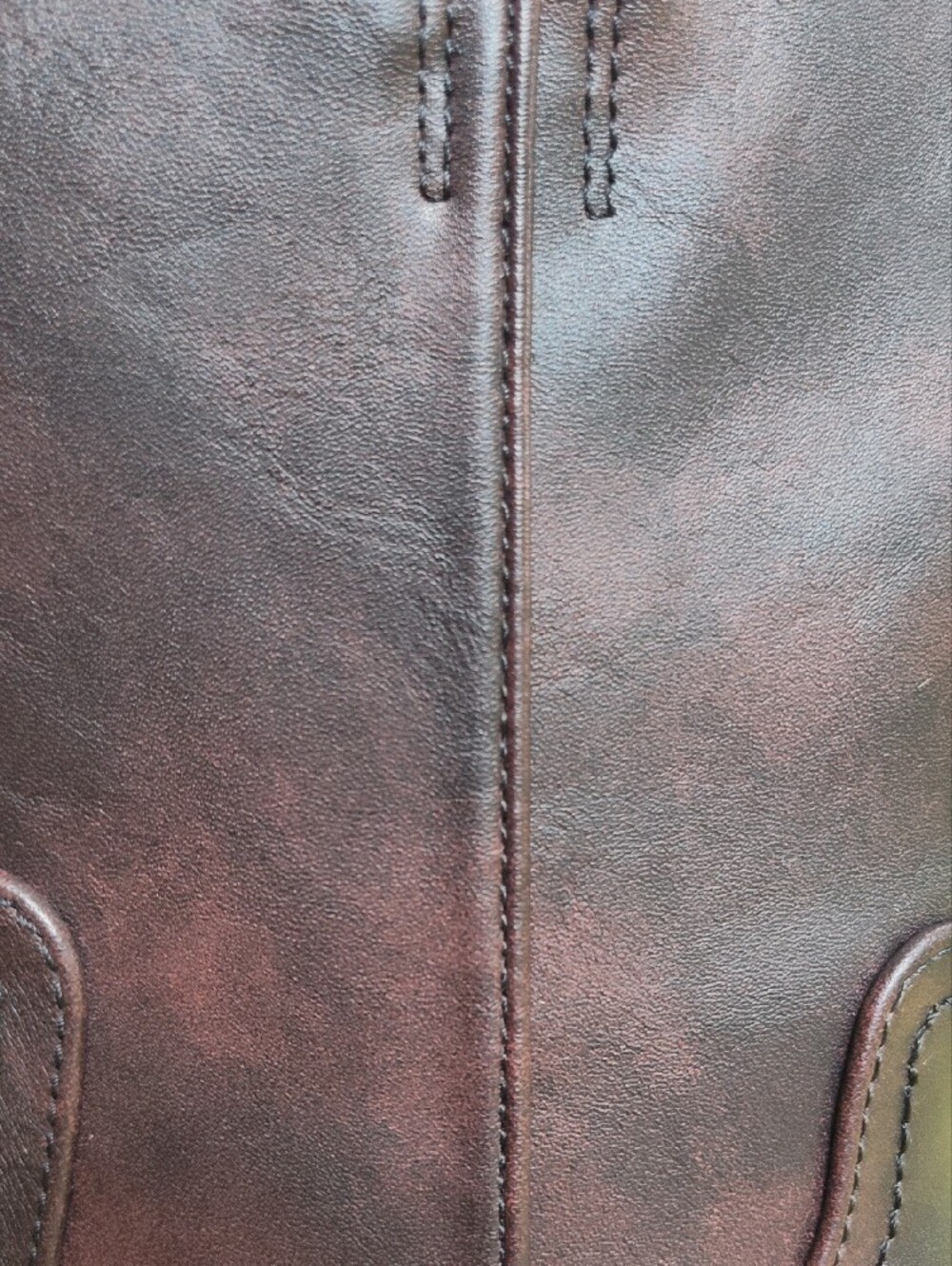 Brand New NOBO Women's Tall Chunky Lug Sole Boots - Dark Brown - Picture 3 of 6